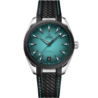 41毫米, 精钢表壳 搭配 橡胶表带