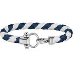 欧米茄Aqua系列 Saili<span class="nowrap">ng</span> 手链, 尼龙, 精钢 - BA05CW000070X