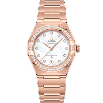 星座<span class="nowrap">系列</span> 29毫米, Sedna™ 18k金表壳 搭配 Sedna™ 18k金表链 - 13155292055001