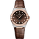 星座<span class="nowrap">系列</span> 36毫米, 精钢-Sedna™ 18k金表壳 搭配 皮表带 - 13128362063001