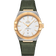 星座<span class="nowrap">系列</span> 39毫米, 精钢-黄色18 k金表壳 搭配 皮表带 - 13123392002002