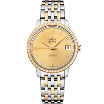 碟飞<span class="nowrap">系列</span> 32.7毫米, 精钢-黄色18 k金表壳 搭配 精钢-黄色18 k金表链 - 42425332058001