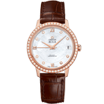 碟飞<span class="nowrap">系列</span> 32.7毫米, 红色k金表壳 搭配 皮表带 - 42458332055001