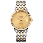 碟飞<span class="nowrap">系列</span> 36.8毫米, 精钢-黄色18 k金表壳 搭配 精钢-黄色18 k金表链 - 42420372058001