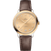碟飞<span class="nowrap">系列</span> 34毫米, 精钢-黄色18 k金表壳 搭配 皮表带 - 43423342058001