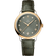 碟飞<span class="nowrap">系列</span> 34毫米, 精钢-黄色18 k金表壳 搭配 皮表带 - 43423342060001