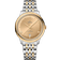 碟飞<span class="nowrap">系列</span> 40毫米, 精钢-黄色18 k金表壳 搭配 黄色18 k金表链 - 43420402008001
