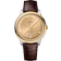 碟飞<span class="nowrap">系列</span> 40毫米, 精钢-黄色18 k金表壳 搭配 皮表带 - 43423402008001