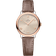 碟飞<span class="nowrap">系列</span> 27.5毫米, 精钢-Sedna™ 18k金表壳 搭配 皮表带 - 43423286059001