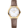 碟飞<span class="nowrap">系列</span> 27.5毫米, 黄色18 k金表壳 搭配 皮表带 - 43453286055002
