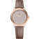 碟飞<span class="nowrap">系列</span> 30毫米, 精钢-Sedna™ 18k金表壳 搭配 皮表带 - 43423306052001