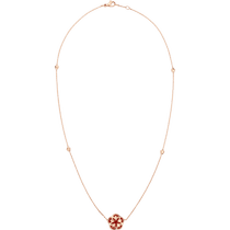 欧米茄FLOWER<span class="nowrap">系列</span> 项链, 红色18k金, 红玉髓 - N603BG0700205