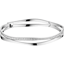 Ladymatic<span class="nowrap">系列</span> 手链, 白色18k金, 钻石 - B604BC010010X