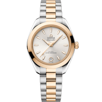 海马系列 AQUA TERRA 150米<span class="nowrap">腕表</span> 30毫米, 精钢-Moonshine 18k金 搭配 精钢-Moonshine 18k金 - 22020302002001
