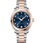 海马<span class="nowrap">系列</span> 34毫米, 精钢-Sedna™ 18k金表壳 搭配 精钢-Sedna™ 18k金表链 - 22020342053001