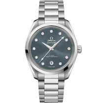 海马系列 AQUA TERRA 150米<span class="nowrap">腕表</span> 38毫米, 精钢表壳 搭配 精钢表链 - 22010382053001