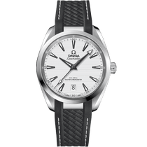 海马系列 AQUA TERRA 150米<span class="nowrap">腕表</span> 38毫米, 精钢表壳 搭配 橡胶表带 - 22012382002001