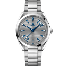 海马系列 AQUA TERRA 150米<span class="nowrap">腕表</span> 41毫米, 精钢表壳 搭配 精钢表链 - 22010412106001