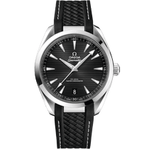 海马系列 AQUA TERRA 150米<span class="nowrap">腕表</span> 41毫米, 精钢表壳 搭配 橡胶表带 - 22012412101001