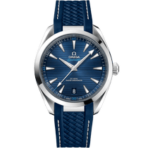 海马系列 AQUA TERRA 150米<span class="nowrap">腕表</span> 41毫米, 精钢表壳 搭配 橡胶表带 - 22012412103001