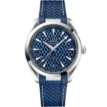 海马系列 AQUA TERRA 150米<span class="nowrap">腕表</span> 41毫米, 精钢表壳 搭配 橡胶表带 - 52212412103001