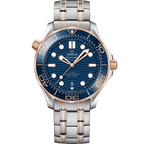 海马系列 300米潜<span class="nowrap">水表</span> 42毫米, 精钢-Sedna™ 18k金表壳 搭配 精钢-Sedna™ 18k金表链 - 21020422003002