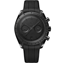 超霸<span class="nowrap">系列</span> 44.25 mm, black ceramic on rubber strap - 31092445101005