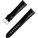 两件式<span class="nowrap">表带</span> - 黑色鳄鱼皮表带，搭配针扣 - 98000014W