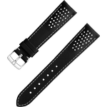 两件式<span class="nowrap">表带</span> - 黑色皮表带，搭配针扣 - 032CUZ009780W