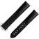 两件式<span class="nowrap">表带</span> - 黑色素革表带，搭配折叠表扣 - 032Z017133W