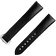 两件式<span class="nowrap">表带</span> - 黑色素革表带，搭配折叠表扣 - 032Z017135W