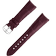 两件式<span class="nowrap">表带</span> - 勃艮第红色鳄鱼皮表带，搭配针扣 - 032CUZ009877W