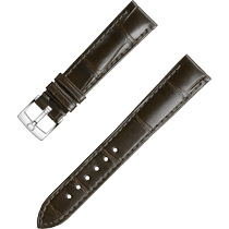 两件式<span class="nowrap">表带</span> - 深绿色鳄鱼皮表带，搭配针扣 - 032CUZ010234W