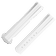 两件式<span class="nowrap">表带</span> - 白色橡胶表带，搭配折叠表扣，适用于海马系列300米潜水表 - 032Z019020W