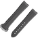 两件式<span class="nowrap">表带</span> - 灰色橡胶表带，搭配折叠表扣，适用于超霸系列“月之暗面”腕表 - 032Z021285W