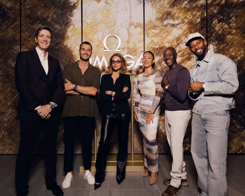 欧米茄名人嘉宾参加在克莱恩-蒙大拿州举行的职业业余配对赛